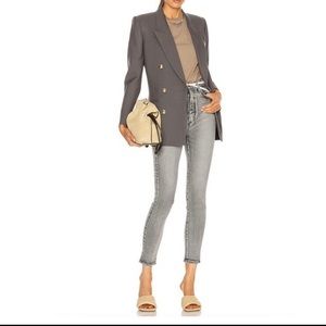 Moussy Light Gray Rebirth Jeans